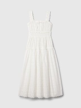 Gap × DÔEN Eyelet Midi Dress